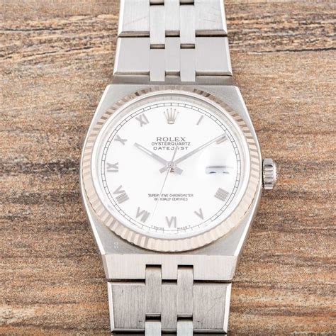 rolex oyster perpetual quartz price|rolex oysterquartz datejust 17014.